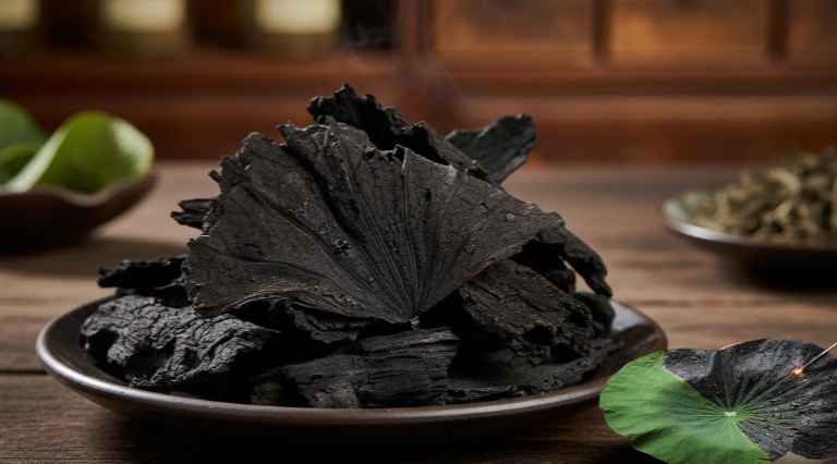 লোটাস চারকোল, পদ্মপাতা চারকোল, কালো সোনা, Chinese traditional medicine, detoxification, herbal charcoal, natural skincare, black gold, চীনা চিকিৎসা, প্রাকৃতিক চারকোল, detox remedy